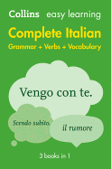 Complete Italian Grammar Verbs Vocabulary: 3 Book