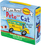 Pete the Cat 12-Book Phonics Fun!: Includes 12 Mini-Books Featuring Short and Long Vowel Sounds (My First I Can Read)