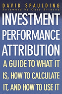 Investment Performance Attribution
