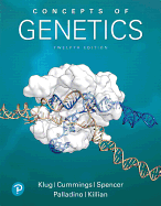 Concepts of Genetics (12th Edition) (Masteringgenetics)