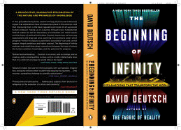 The Beginning of Infinity: Explanations That Tran