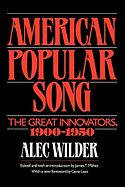 'American Popular Song: The Great Innovators, 1900-1950'