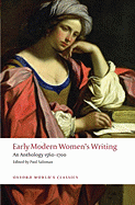 'Early Modern Women's Writing: An Anthology, 1560-1700'