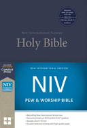 'NIV, Pew and Worship Bible, Hardcover, Blue'