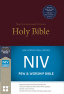 'NIV, Pew and Worship Bible, Hardcover, Burgundy'
