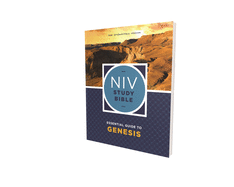 NIV Study Bible Essential Guide to Genesis, Paperback, Red Letter, Comfort Print (NIV Study Bible, Fully Revised Edition)