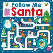 Maze Book: Follow Me Santa