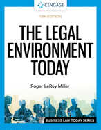 The Legal Environment Today (MindTap Course List)