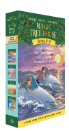 Magic Tree House Boxed Set, Books 9-12: Dolphins at Daybreak, Ghost Town at Sundown, Lions at Lunchtime, and Polar Bears Past Bedtime
