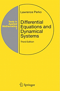 Differential Equations and Dynamical Systems (Texts in Applied Mathematics, 7)