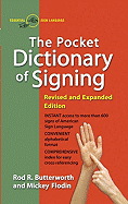 The Pocket Dictionary Of Signing (Perigee)