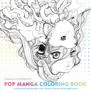 Pop Manga Adult Coloring Book