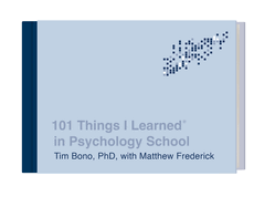101 Things I Learned├é┬« in Psychology School