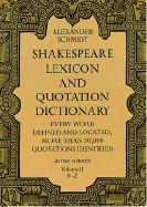 'Shakespeare Lexicon and Quotation Dictionary, Vol. 2'