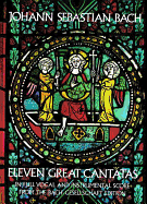 Eleven Great Cantatas (Dover Music Scores)