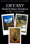 Tiffany Stained Glass Windows: 16 Art Stickers (Dover Art Stickers)