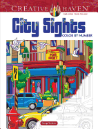 Creative Haven City Sights Color By Number (Adult Coloring)