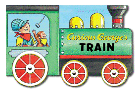 Curious George's Train (mini movers shaped board books)