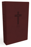 'NKJV, Value Thinline Bible, Standard Print, Imitation Leather, Burgundy, Red Letter Edition'