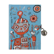 Robot Locked Diary