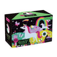 Mudpuppy Unicorns Glow-In-The-Dark Puzzle, 100 Pieces ├óΓé¼ΓÇ£ Age 5+, 18├óΓé¼┬¥ x 12├óΓé¼┬¥, Perfect for Family Time, Finished Puzzle Shows Vibrant Illustrations of Unicorns (9780735345751), 1 ea