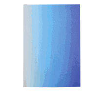 Christian Lacroix Neon Blue A5 8 X 6 Ombre Paseo Notebook