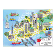 New York City Map 1000 Piece Puzzle
