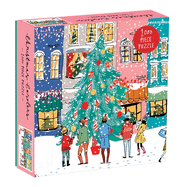 Christmas Carolers Square Boxed Puzzle