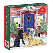 Christmas Cottage Square Boxed Puzzle