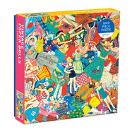 Vintage Paper Dolls  1000 Piece Puzzle in Square Box