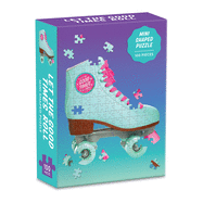 Let The Good Times Roll Roller Skate 100 Piece Mini Shaped Puzzle