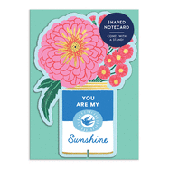 Ever Upward Love and Friendship Shaped Notecard w/Stand
