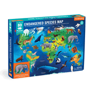 Endangered Species Around the World 80 Piece Geography Puzzle