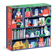 Deck the Shelves Puzzle in a Square Box