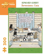 Edward Gorey - Seventeen Cats: 300 Piece Puzzle (Pomegranate Artpiece Puzzle)