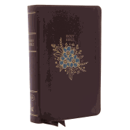'KJV, Deluxe Reference Bible, Personal Size Giant Print, Imitation Leather, Burgundy, Red Letter Edition'