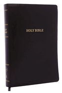 'KJV, Reference Bible, Super Giant Print, Leather-Look, Black, Indexed, Red Letter Edition'
