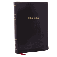 'KJV, Deluxe Reference Bible, Super Giant Print, Imitation Leather, Black, Indexed, Red Letter Edition'