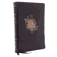 KJV, Deluxe Reference Bible, Super Giant Print, Leathersoft, Black, Thumb Indexed, Red Letter Edition, Comfort Print: Holy Bible, King James Version