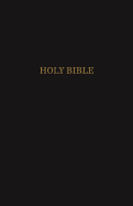 KJV, Thinline Reference Bible, Bonded Leather, Black, Thumb Indexed, Red Letter Edition, Comfort Print: Holy Bible, King James Version