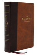 The NKJV, MacArthur Study Bible, 2nd Edition, Leathersoft, Brown, Comfort Print: Unleashing God's Truth One Verse at a Time