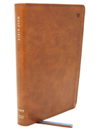'Net Bible, Thinline Large Print, Leathersoft, Brown, Comfort Print: Holy Bible'