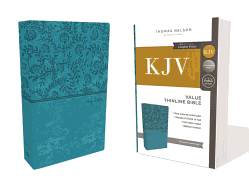 KJV, Value Thinline Bible, Leathersoft, Green, Red Letter, Comfort Print: Holy Bible, King James Version