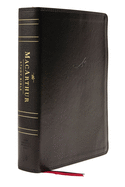 NASB, MacArthur Study Bible, 2nd Edition, Leathersoft, Black, Thumb Indexed, Comfort Print: Unleashing God's Truth One Verse at a Time