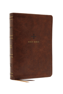 'Nrsv, Catholic Bible, Standard Large Print, Leathersoft, Brown, Comfort Print: Holy Bible'