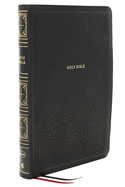 NKJV, Thinline Bible, Giant Print, Leathersoft, Black, Red Letter, Comfort Print: Holy Bible, New King James Version