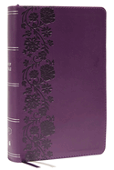 KJV, Personal Size Large Print Single-Column Reference Bible, Leathersoft, Purple, Red Letter, Comfort Print: Holy Bible, King James Version