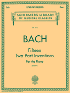 '15 Two-Part Inventions: Schirmer Library of Classics Volume 1512 Piano Solo, Arr. Busoni'