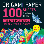 Origami Paper 100 sheets Tie-Dye Patterns 6 (15 cm)