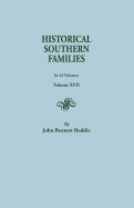 Historical Southern Families (Volume XVI)